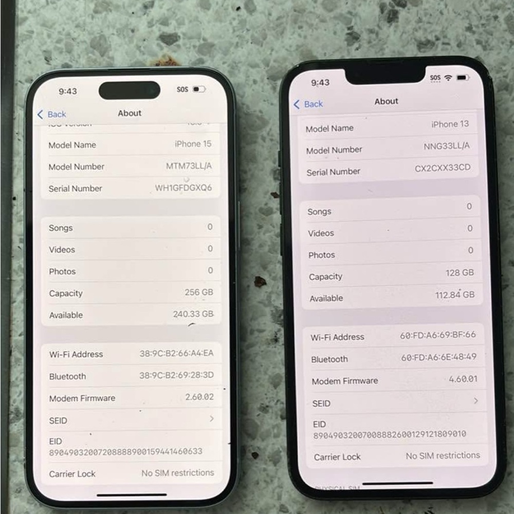 Apple Black iPhone Advanced Display Cell Phone